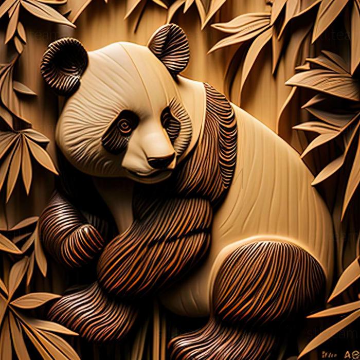 3D model Big panda (STL)
